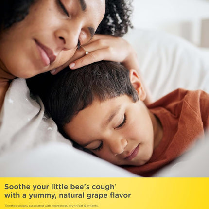 Zarbee’s Kids All-in-One Day/Night Cough Value Pack for Children 6-12 with Dark Honey, Turmeric, B-Vitamins & Zinc, #1 Pediatrician Recommended, Drug & Alcohol-Free, Grape Flavor, 2x4FL Oz