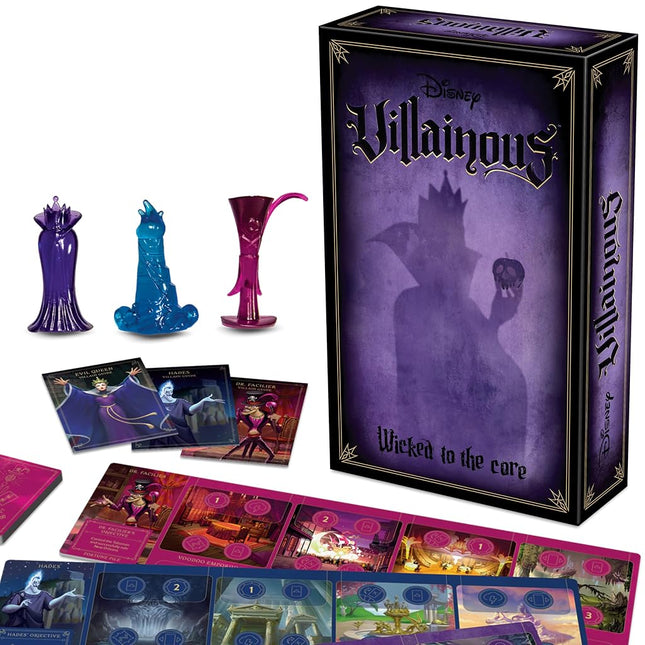 Ravensburger Disney Villainous: Wicked To The Core Strategy Board Game | For Ages 10 & Up | Stand-Alone & Expandable | 2019 Toy of The Year Award Winner