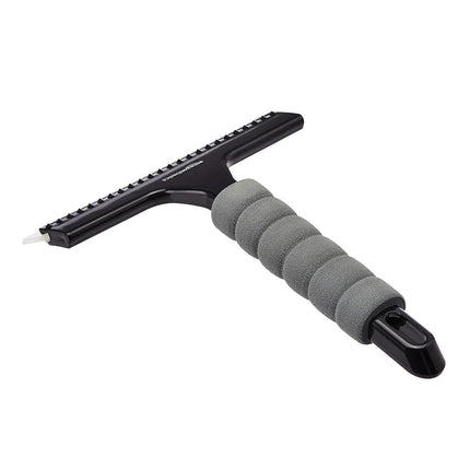 Amazon Basics Window Squeegee with Handle for Glass, Mirrors, Car Windows, Black
