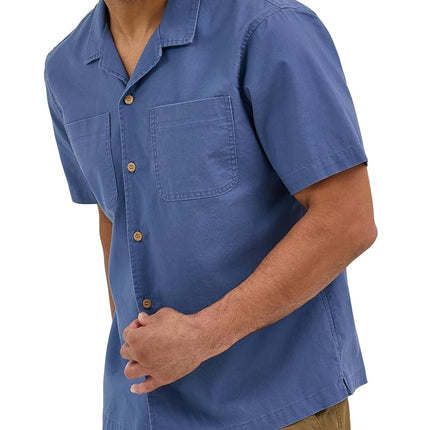 Wrangler Authentics Men's Short Sleeve Camp Shirt,