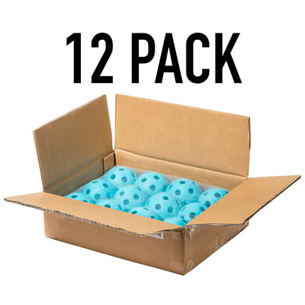 Franklin Sports X-26 Indoor Pickleballs - USA Pickleball Approved Tournament Balls - 12 Pack Blue