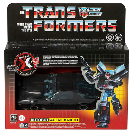 Transformers Collaborative Knight Rider x Autobot Agent Knight Action Figure