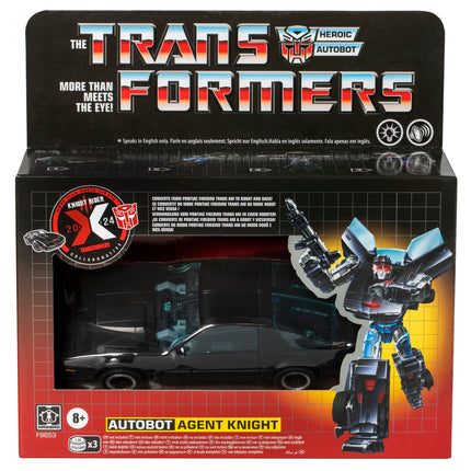 Transformers Collaborative Knight Rider x Autobot Agent Knight Action Figure