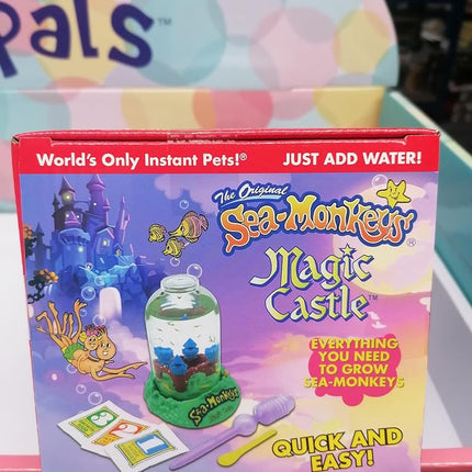 The Original Sea Monkeys - Magic Castle - Grow Your Own Pets Science Kit- Includes Eggs, Food, and Water Purifier (Packaging May Vary)