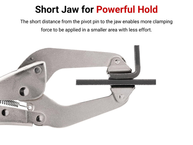 TEKTON 11 Inch Swivel Pad Locking Clamp | CLK11011