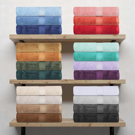Home City, 100% Cotton, Towel Set, Charcoal - Towel
