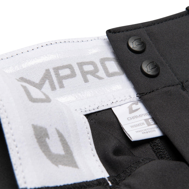 CHAMPRO Women's Tournament Low Rise Softball Pants with Side Piping