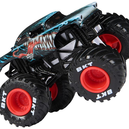 Monster Jam, Marvel Official Venom Vs. The Amazing Spider-Man Die-Cast Monster Trucks, 1:64 Scale, Kids’ Toys for Boys and Girls Aged 3 and up