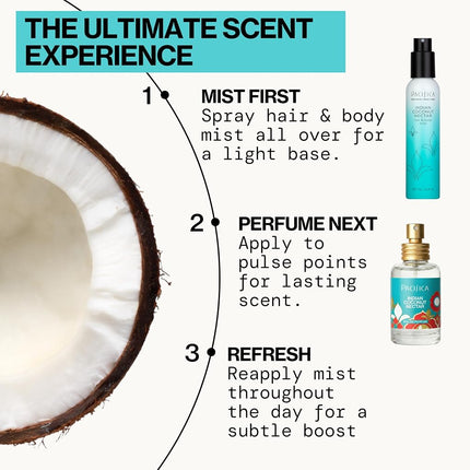 PACIFICA Indian Coconut Nectar Perfume for Women 1 oz Perfume Spray, (Pack of 1)