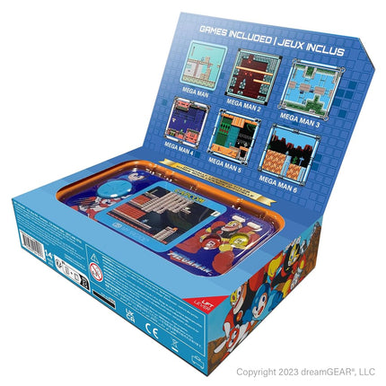Console de jeu portable My Arcade Mega Man Pocket Player Pro (6 JEUX EN 1)