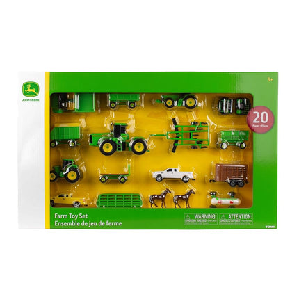 TOMY 35265B Ensemble de véhicules John Deere, multicolore