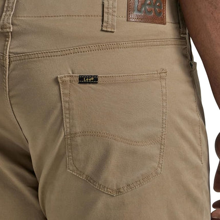 Lee Men's Big & Tall Extreme Motion Straight Taper Jean, Cougar, 50W x 29L