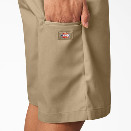 Dickies Men's 15 Inch Inseam Work Short with Multi Use Pocket - Beige -
