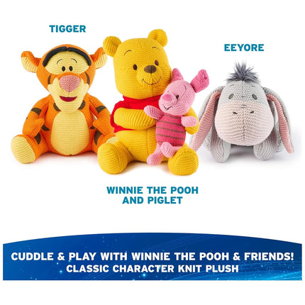 GUND Disney Official Eeyore Knit Plush, Winnie The Pooh, Stuffed Animal for Ages 1 and Up, Gray, 10�