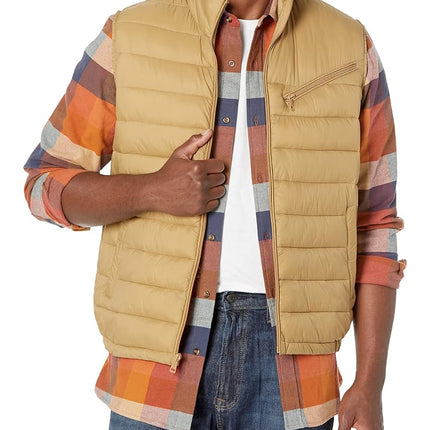 Cole Haan Men's 532sp716-san-medium Quilted Vest, Sand, M