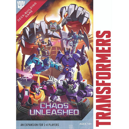 Renegade Game Studios Chaos Unleashed Expansion Transformers Deck Building Game