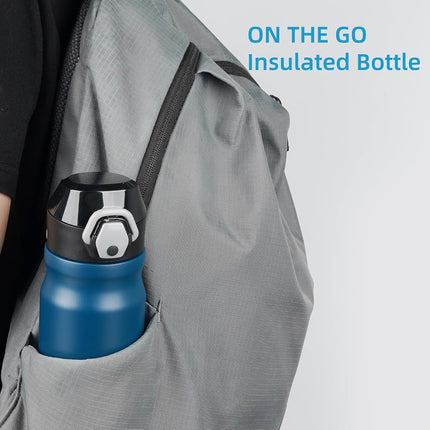 Bouteille d'eau isotherme konokyo 530ml - Bleu marine