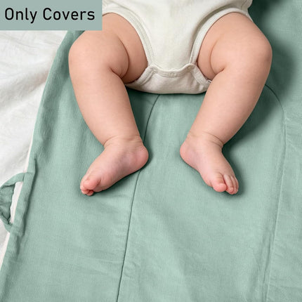MEXXI Baby Nest Replacement Cover | Premium Quality Cotton Hypoallergenic Lounger Cover (Corduroy Sage Green)