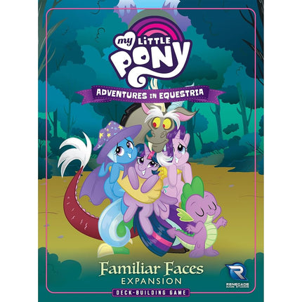 Renegade Game Studios My Little Pony: Adventures in Equestria - Familiar Faces Expansion - Deck-Building Game, Ages 14+, 1-4 Players, 45-90 Min