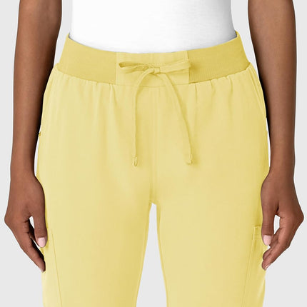 WonderWink Women's Jogger Utility Scrub Pant, Sunshine Yellow, X-Small