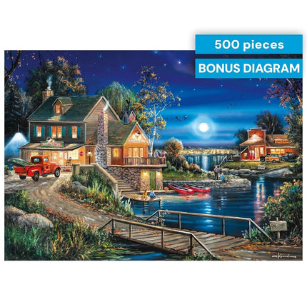 Buffalo Games - Days to Remember - Autumn Memories - 500 Piece Jigsaw Puzzle