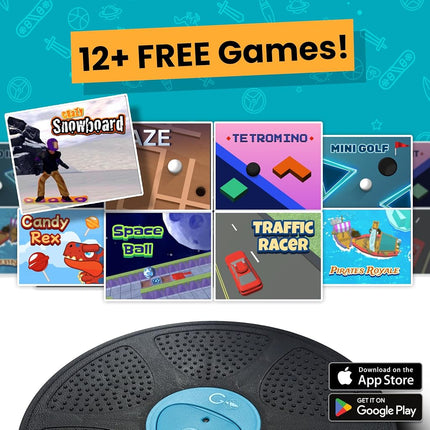 GoBalance Sport-Play Premium Interactive Wooden Balance Board Bluetooth App