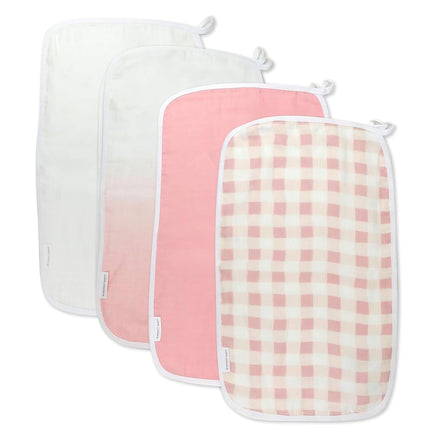 HonestBaby Organic Cotton Multi-Layer Burp Cloths 