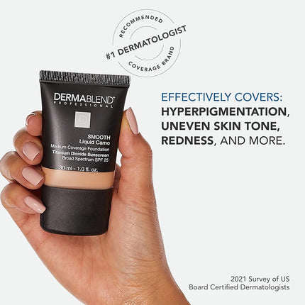 Dermablend Smooth Liquid Camo Foundation, Bisque