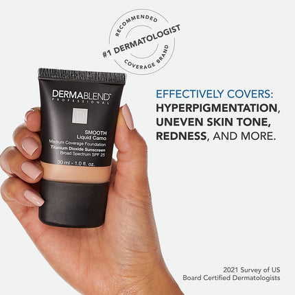 Dermablend Smooth Liquid Camo Foundation, Sienna
