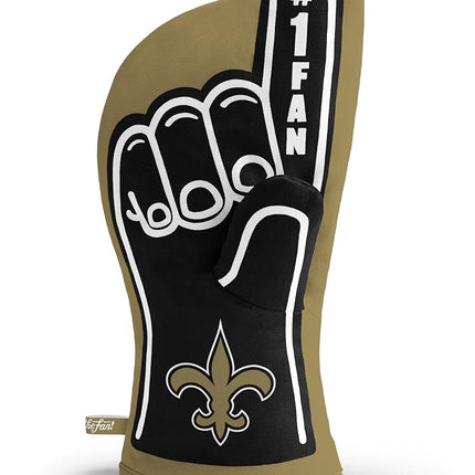 YouTheFan NFL New Orleans Saints #1 Oven Mitt - Bl