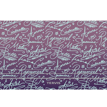 Tervis Traveler Disney - Princess Signatures Triple Walled Insulated Tumbler Travel Cup Keeps Drinks Cold & Hot, 30oz, Stainless Steel