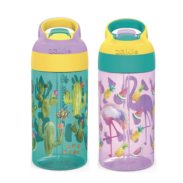 Zak Designs 16oz Riverside Desert Life Kids Water 