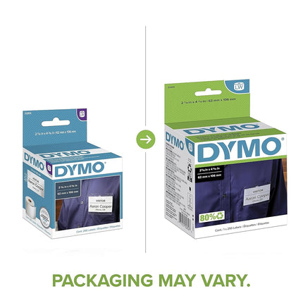 Dymo 30856 – Badges/Badge Holders (White)