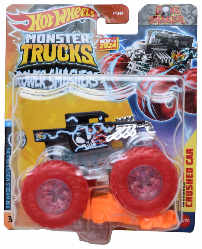 Hot Wheels Monster Trucks Bone Shaker, Power Smash