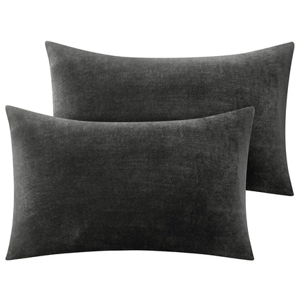BEDELITE Flannel Pillowcases Standard Set of 2, Su