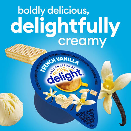 International Delight Non-Dairy French Vanilla, 288 Count Single-Serve Coffee Creamers