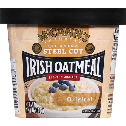 McCann's Irish Oatmeal Original Microwaveable Cup,