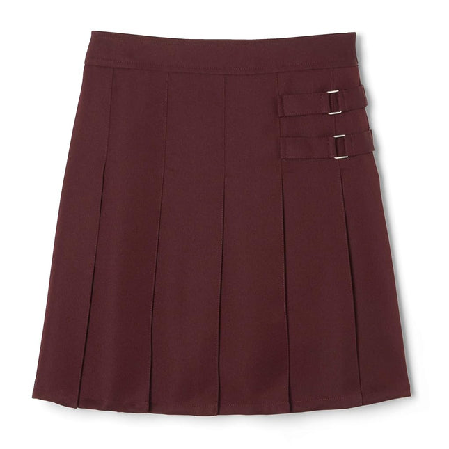 French Toast Girls' Two-Tab Pleated Scooter Skirt,