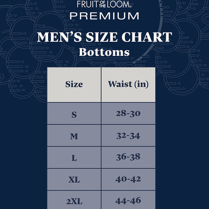 Fruit Of The Loom mensJC4P590Fruit of The Loom Premium Woven Boxer (4 Pack) Boxer Shorts - Multi - S Blues