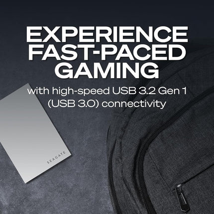 Seagate Game Drive for PS5 5TB External HDD - USB 3.0, Officially Licensed, Blue LED (STLV5000100)