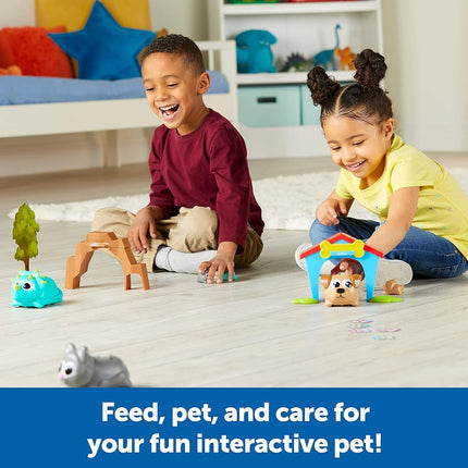 Learning Resources Coding Critters Rumble & Bumble, Your First Coding Friends for Early STEM Learning, Interactive Pet-Themed Toys, Screen-Free Programming with Fun Coding Games