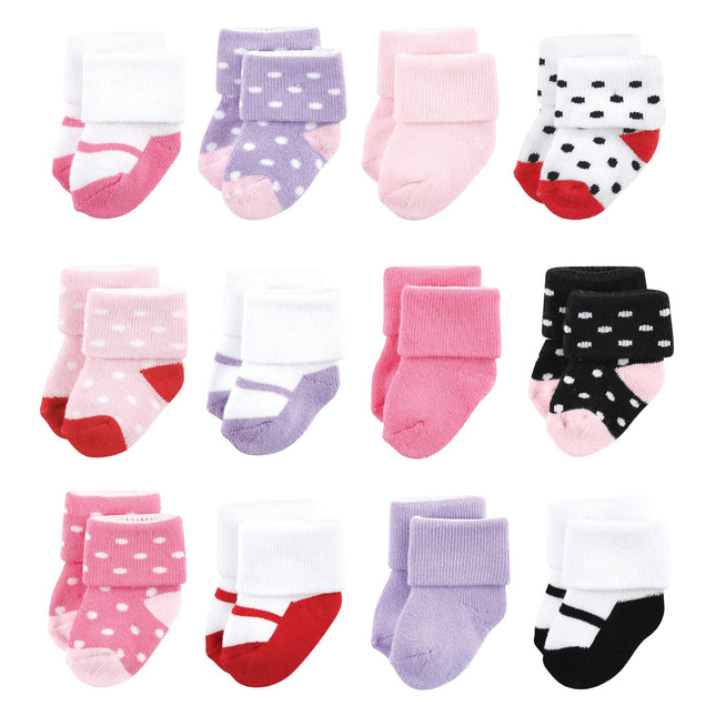 Luvable Friends Baby Girls Unisex Newborn Terry So