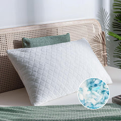 EGOHOME Shredded Memory Foam Pillows, Adjustable B