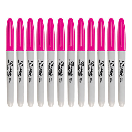 SHARPIE DYMO Fine Pink Permanent Marker - Permanen