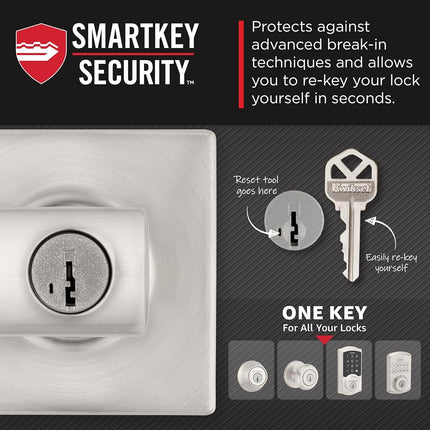 Kwikset 94050-652 Lever, Satin Nickel
