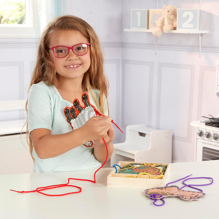 Melissa & Doug Cordones y Trazos: La Granja