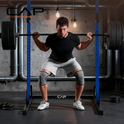 CAP Barbell Elite Series Power Rack Exercise Stand | White
