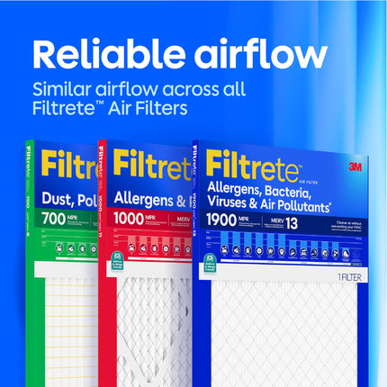 Filtrete 12x12x1 AC Furnace Air Filter, MERV 11, MPR 1000, Micro Allergen Defense, 3-Month Pleated 1-Inch Electrostatic Air Cleaning Filter, 2 Pack (Actual Size 11.81 x 11.81 x 0.81 in)