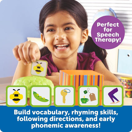 Learning Resources Fox in the Box, Ages 3+, Positional Words Game, Develops Vocabulary, Rhyming and Directional Skills