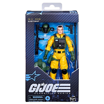 G.I. Joe Classified Series #198, Airtight, Collectible 6 Inch Action Figure Set with 5 Accessories